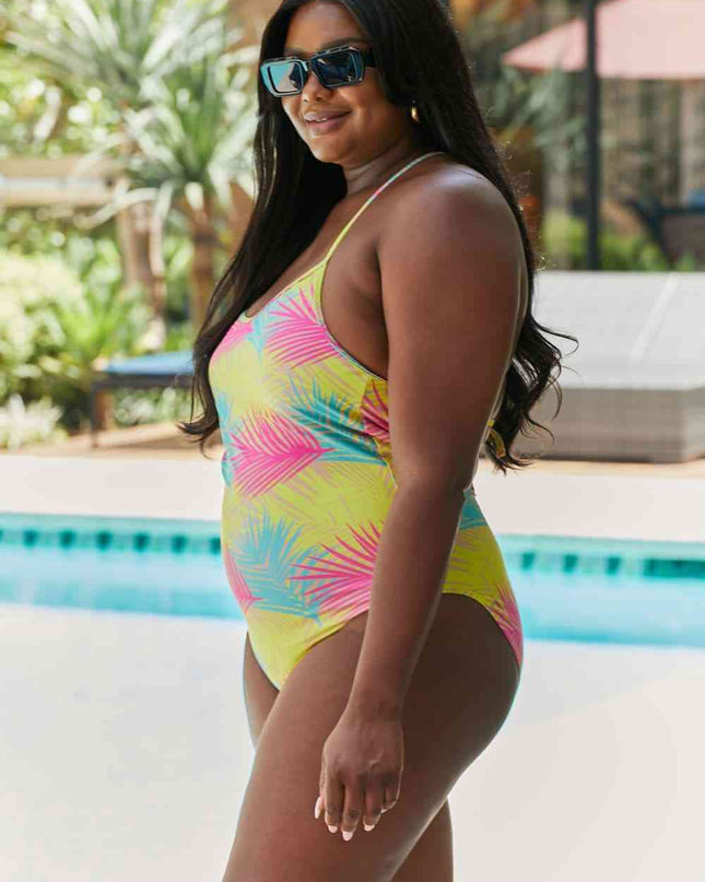 Marina West Swim High Tide One-Piece in Multi Palms