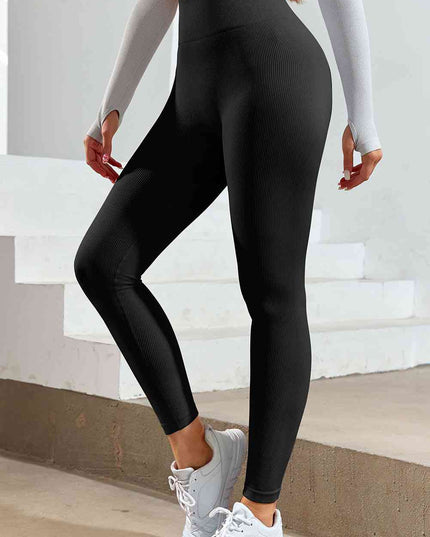 Wide Waistband Sports Leggings