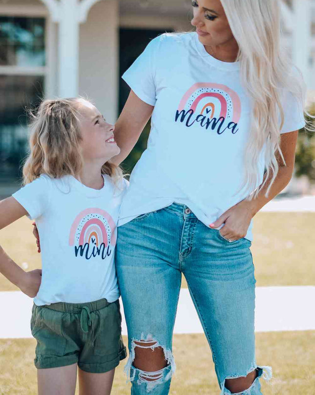 Women Graphic Round Neck Tee Shirt