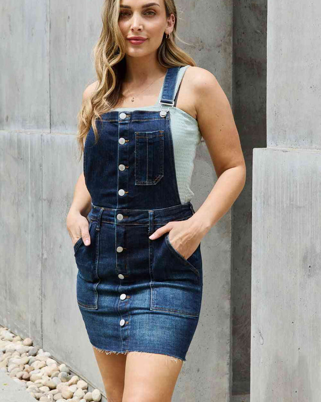 Judy Blue Katrina High Waist Overall Skirt