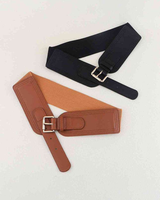 Elastic Wide PU Belt