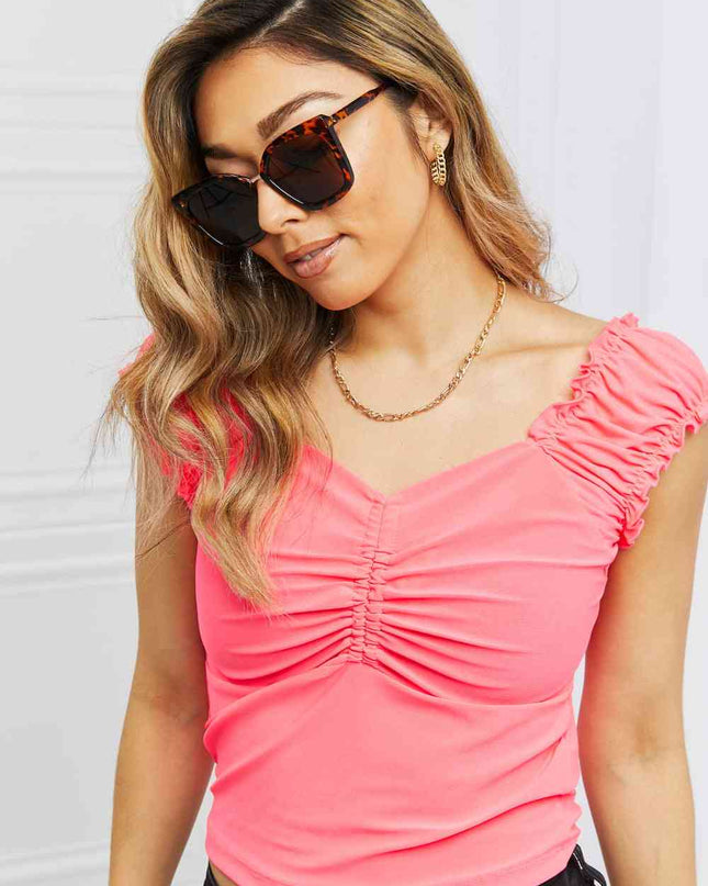 Cat Eye Full Rim Polycarbonate Sunglasses