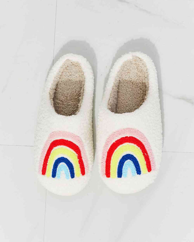MMShoes Rainbow Plush Slipper