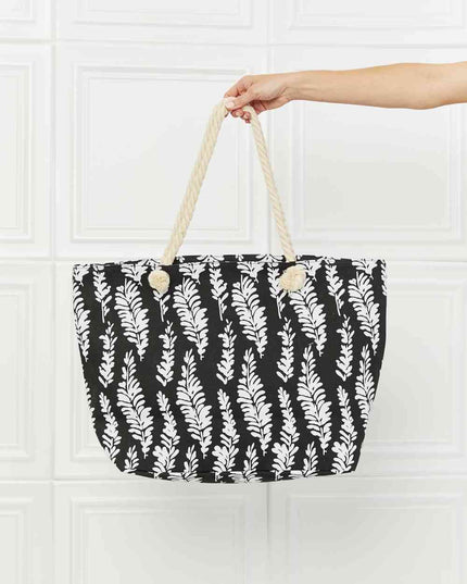 Justin Taylor Don't Leaf Me Tote Bag