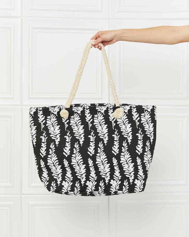 Justin Taylor Don't Leaf Me Tote Bag