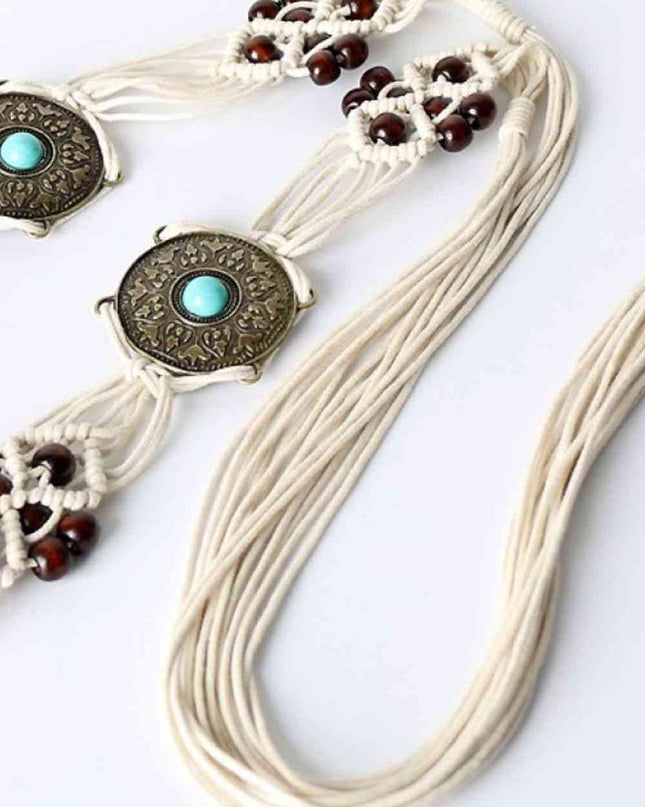 Bohemian Style Braid Belt