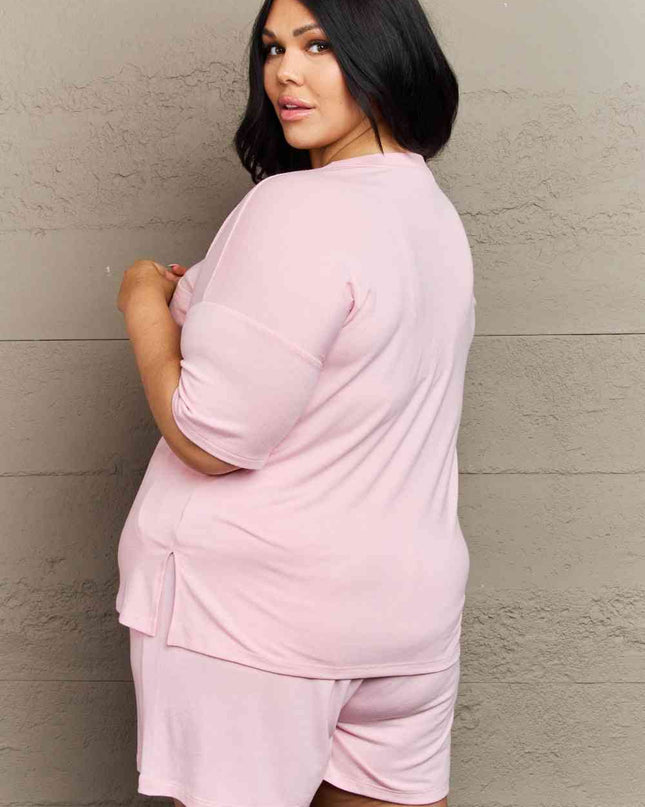Zenana In The Moment Plus Size Lounge Set