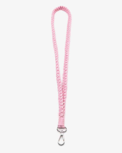 Assorted 2-Pack Hand-Woven Lanyard Keychain