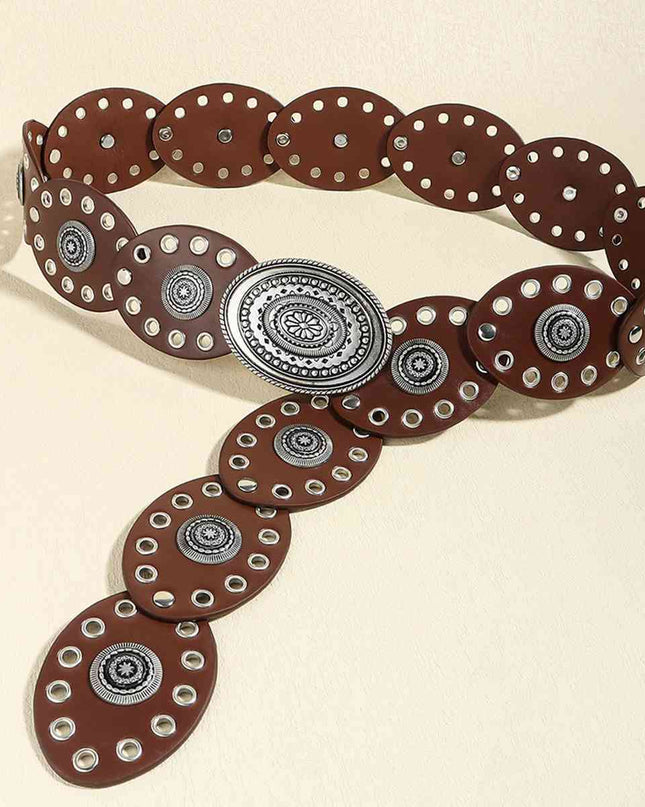 Oval PU Belt