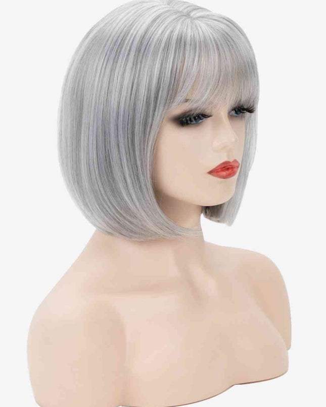 Short Straight Bobo Wigs 9''