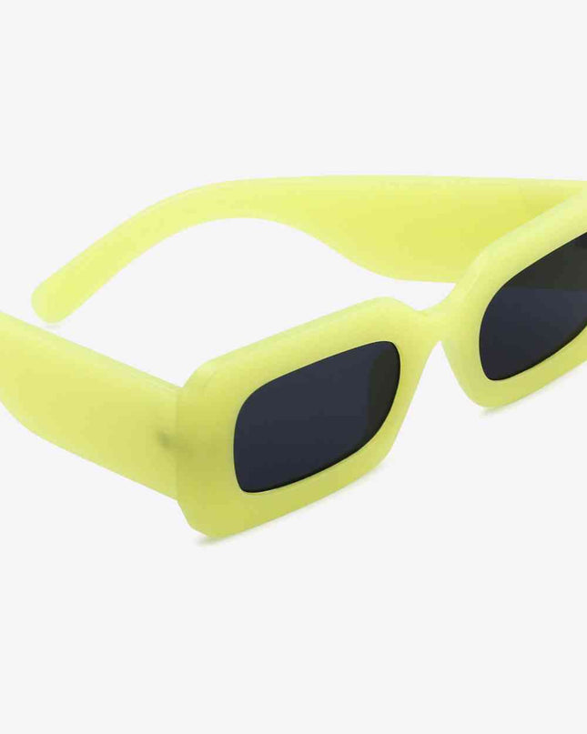 Polycarbonate Frame Rectangle Sunglasses