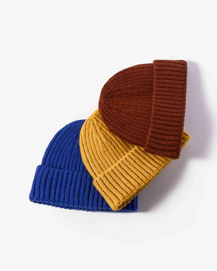 Rib-Knit Cuff Beanie