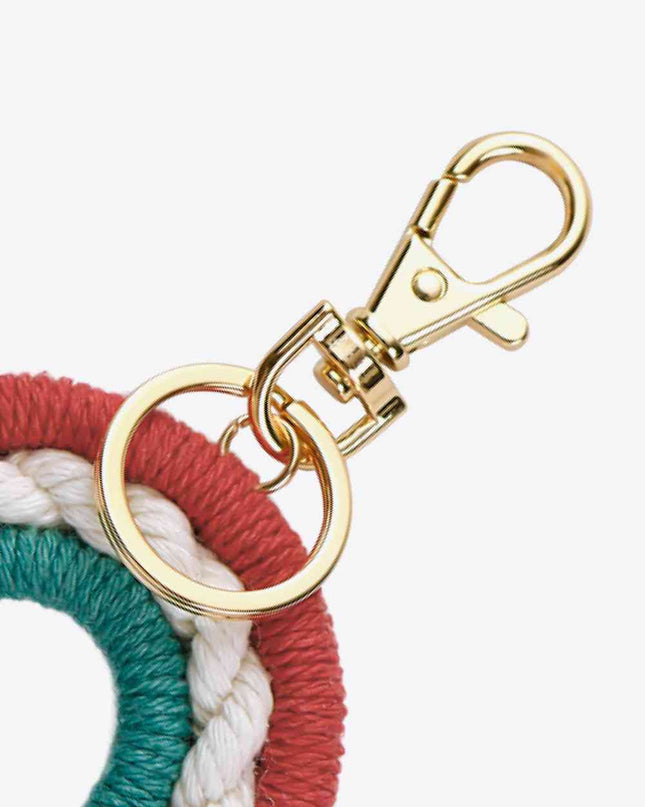 Random 4-Pack Rainbow Tassel Key Chain