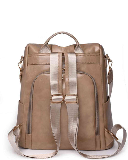 Zipper Pocket Backpack