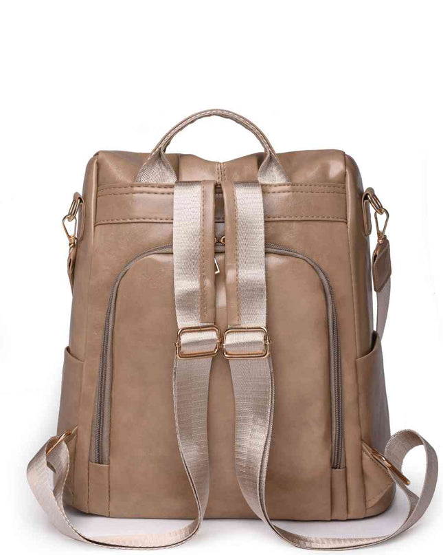 Zipper Pocket Backpack