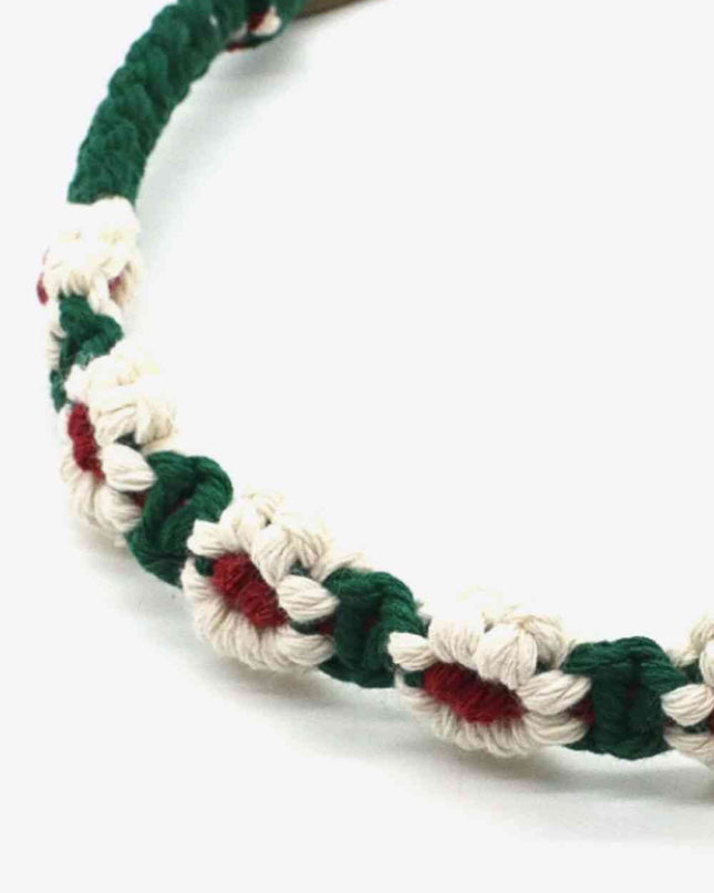 Assorted 2-Pack In My Circle Daisy Macrame Headband