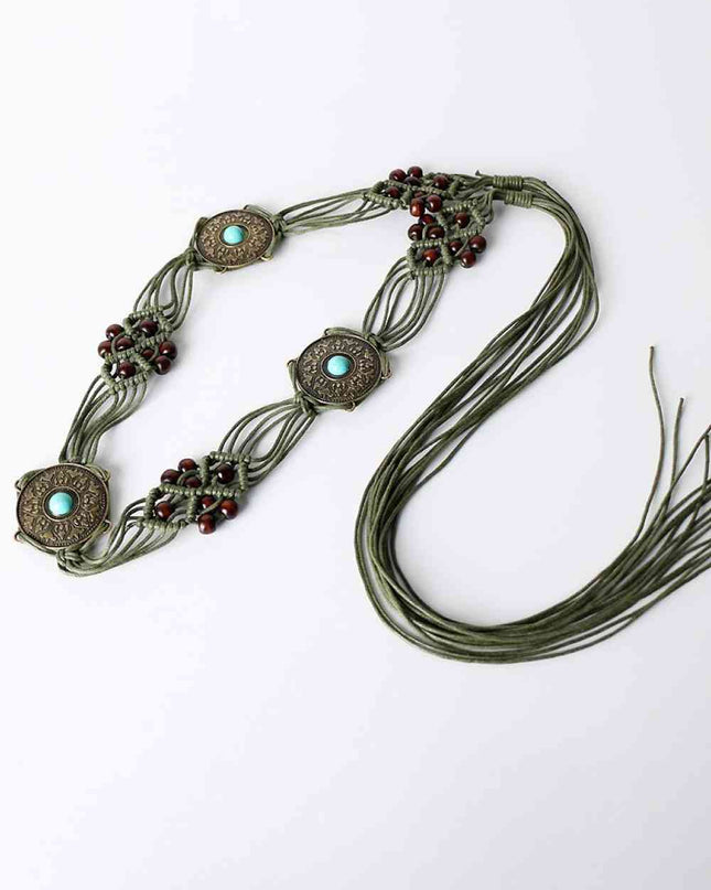 Bohemian Style Braid Belt