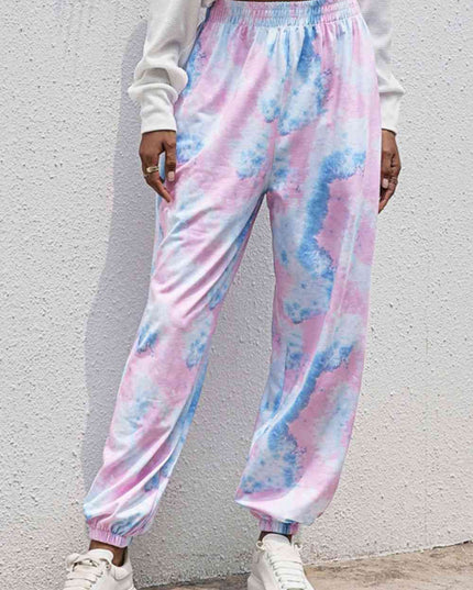Tie-Dye Joggers with Pockets