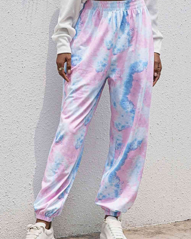 Tie-Dye Joggers with Pockets