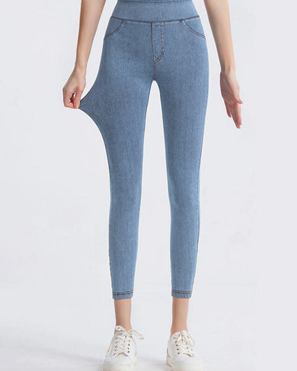 Wide Waistband Sports Leggings