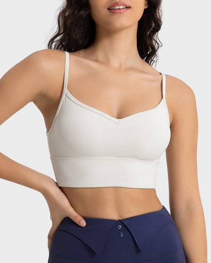 Spaghetti Strap Sport Bra