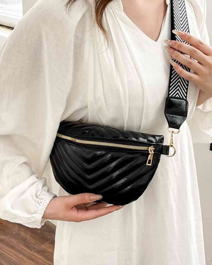 PU Leather Sling Bag