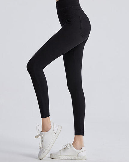 Wide Waistband Sports Leggings