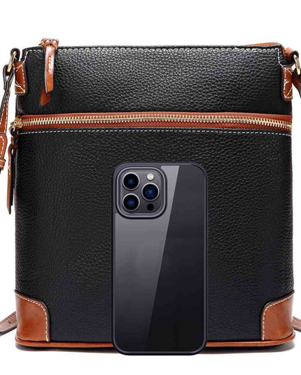 PU Leather Crossbody Bag