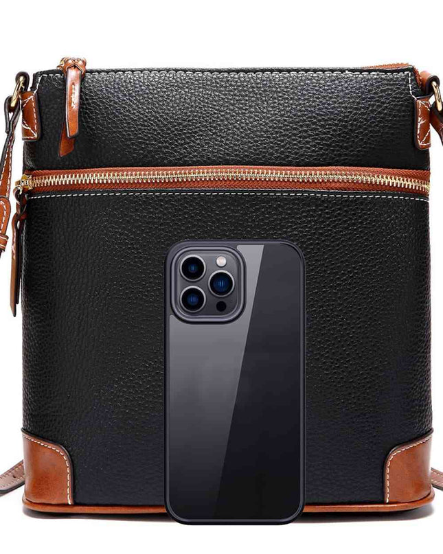 PU Leather Crossbody Bag