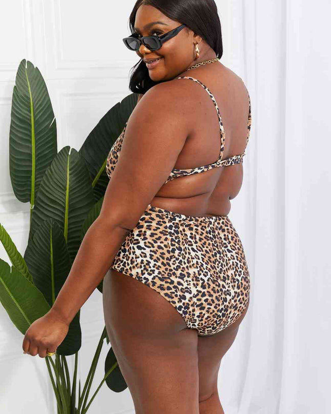 Marina West Swim Lost At Sea Cutout One-Piece Swimsuit
