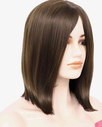Full Machine Made Short Wave Hair Wigs 10''