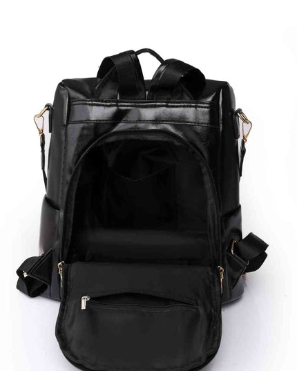Zipper Pocket Backpack