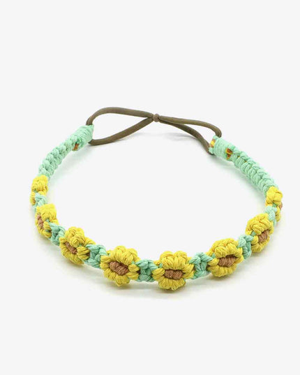 Assorted 2-Pack In My Circle Daisy Macrame Headband