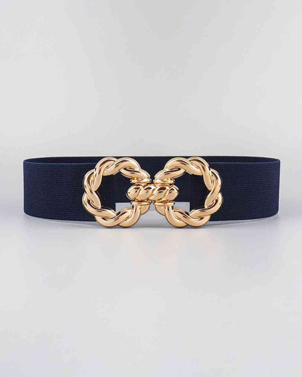 Zinc Alloy Buckle Elastic Belt