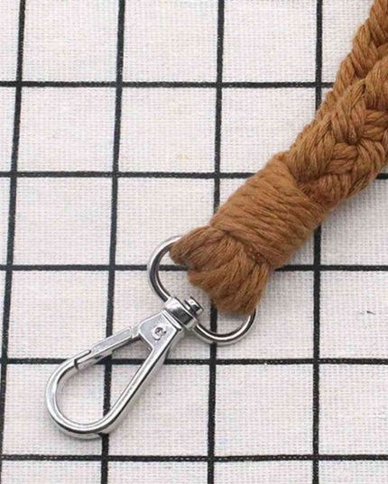 Assorted 4-Piece Macrame Keychain