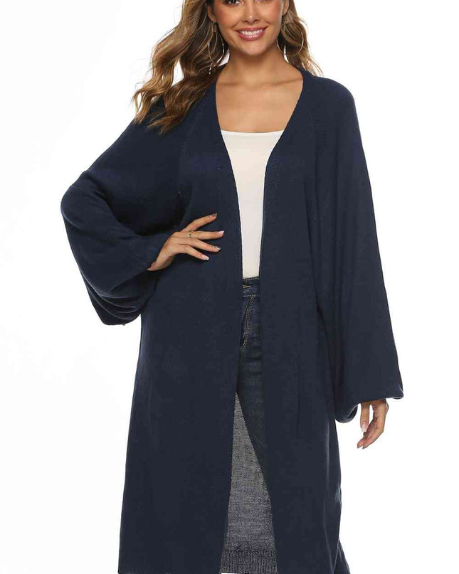 Long Sleeve Open Front Cardigan