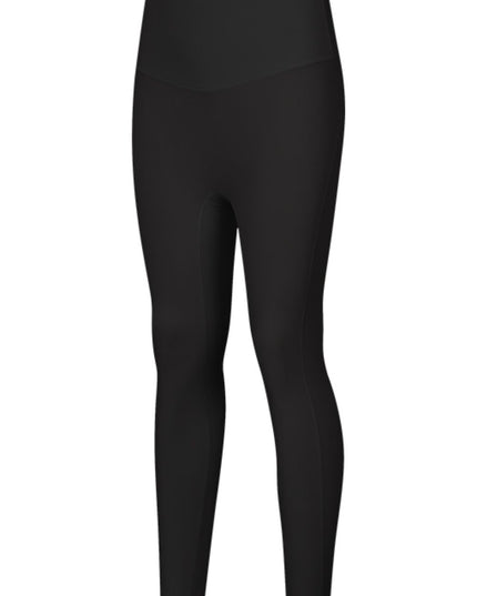 Seamless High-Rise Wide Waistband Yoga Leggings