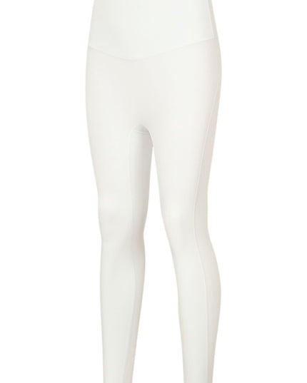 Seamless High-Rise Wide Waistband Yoga Leggings