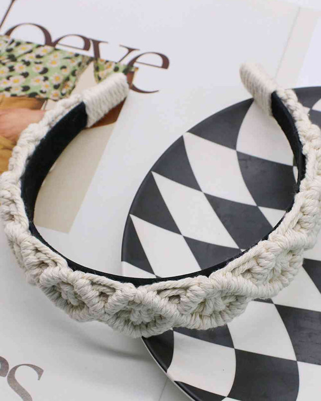 Can't Stop Your Shine Macrame Headband