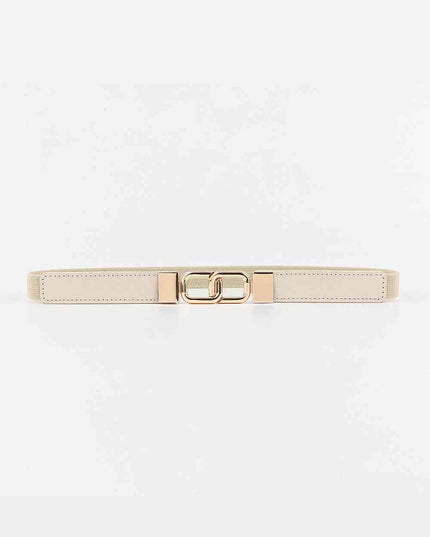 Geometric Double Buckle Elastic Belt