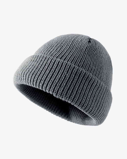 Calling For Winter Rib-Knit Beanie