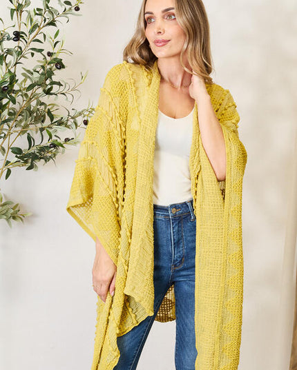 Justin Taylor Open Front Cardigan