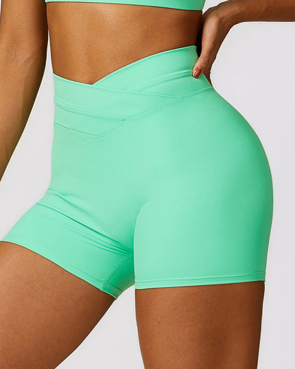 High Waist Active Shorts