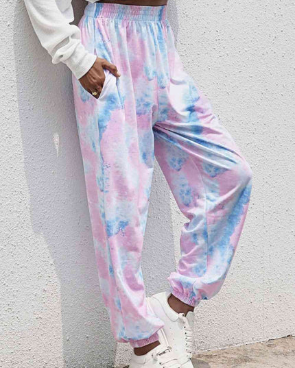 Tie-Dye Joggers with Pockets