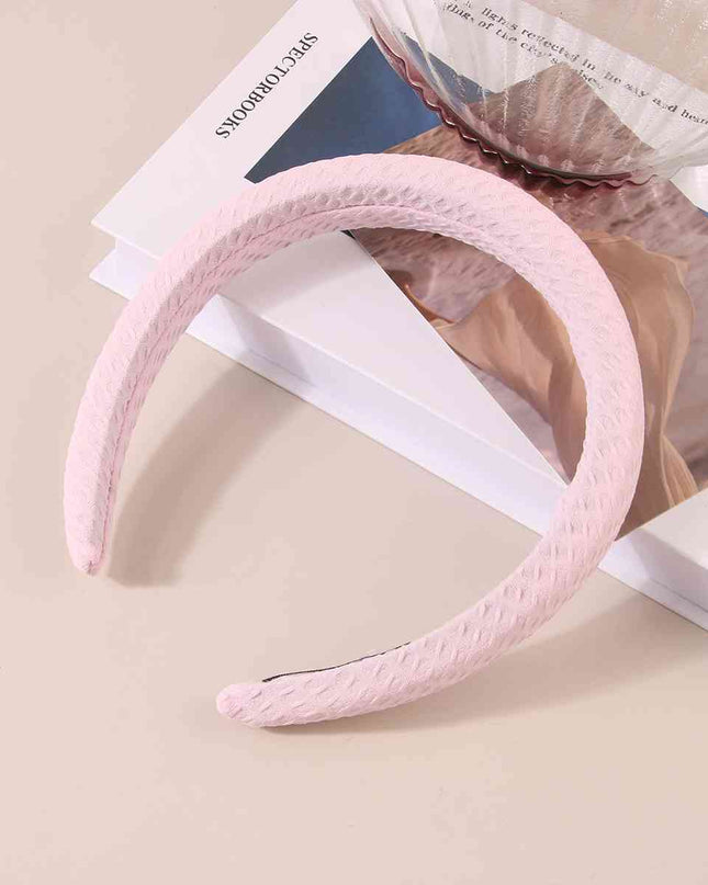 Wide Waffle Headband