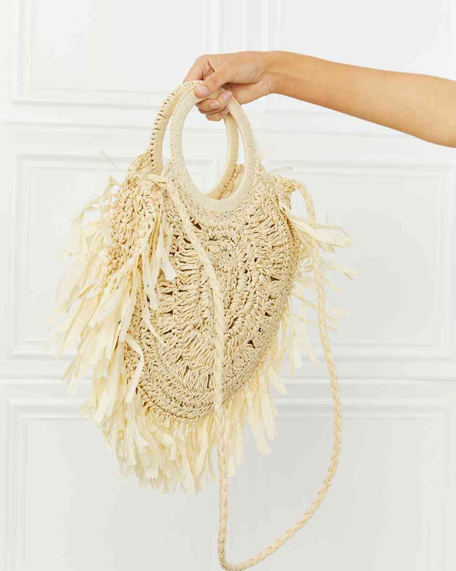 Fame Found My Paradise Straw Handbag