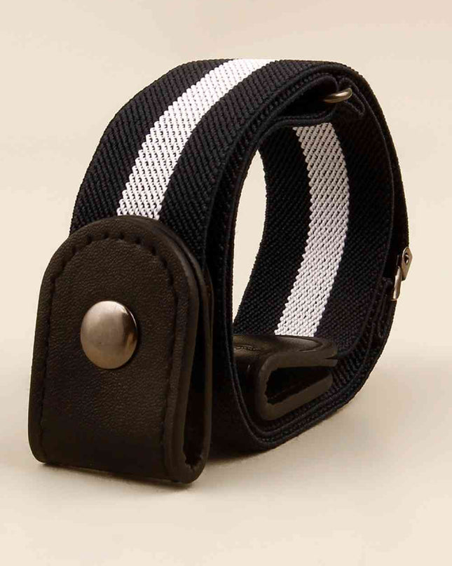 PU Elastic Snap Closure Belt