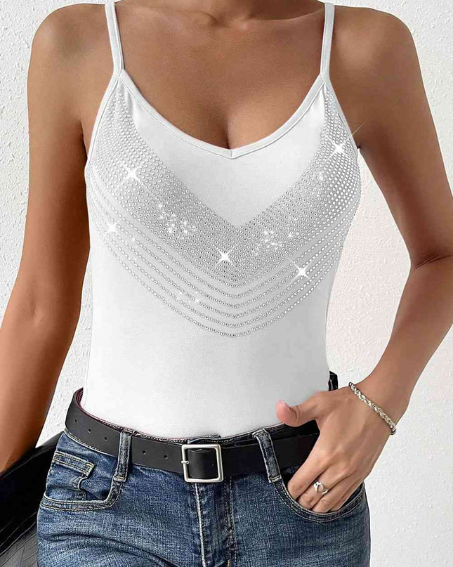 Scoop Neck Glitter Cami