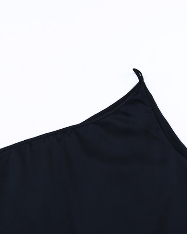 One-Shoulder Sleeveless Top