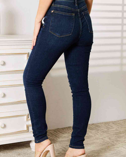Judy Blue Full Size Skinny Jeans with Pockets